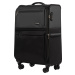 ČIERNO-SIVÁ SADA CESTOVNÝCH KUFROV S PRÍRUČNOU BATOŽINOU LN01 LN01, SET OF 3 SUITCASES (L,M,S) W