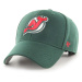 New Jersey Devils čiapka baseballová šiltovka 47 MVP Vintage green