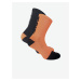Sada dvoch párov bežeckých ponožiek v oranžovej a čiernej farbe FILA