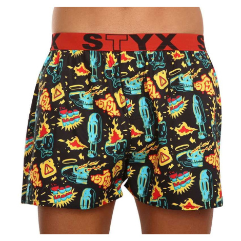 Men's boxer shorts Styx art sports rubber toohot