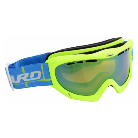 BLIZZARD-Ski Gog. 912 MDAVZF, neon green matt, amber2-3, blue Mix