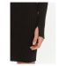 Calvin Klein Úpletové šaty Iconic K20K206119 Čierna Slim Fit