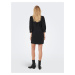 Čierne košeľové rifľové šaty ONLY Felica