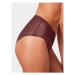 Triumph Klasické nohavičky s vysokým pásom Triumph Signature Sheer Maxi EX 10215936 Hnedá