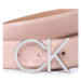 Calvin Klein Dámsky opasok Re-Lock Ck Logo Belt 30MM K60K610157 Ružová