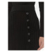 Guess Plisovaná sukňa Shopie Pleated Skirt W4RD99 Z3D60 Čierna Regular Fit