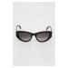 Slnečné okuliare Alexander McQueen AM0377S dámske, čierna farba