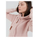 Dámska dlhá mikina FUNDANGO Blanka Pullover-330-rose