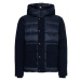 Tommy Hilfiger Bunda - TECH MIX MEDIA HOODED JACKET modrá