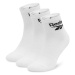 Reebok Súprava 3 párov vysokých ponožiek unisex R0427-SS24 (3-pack) Biela
