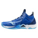 Mizuno WAVE MOMENTUM 3 MID Pánska volejbalová obuv, modrá, veľkosť 45