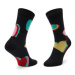 Happy Socks Ponožky Vysoké Unisex MYV01-9300 Čierna