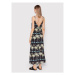 Malai Letné šaty Sunbeam Slinky C16136 Čierna Regular Fit