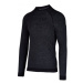 Pánske termo tričko s dlhým rukávom BLIZZARD SHORT CUT-Mens long sleeve, merino wool, anthracite