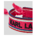 Šperk Karl Lagerfeld K/Woven Bracelet Combi 7 & 6 Šedá