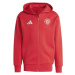 adidas MANCHESTER UNITED FC ANTHEM JACKET Pánska bunda, červená, veľkosť