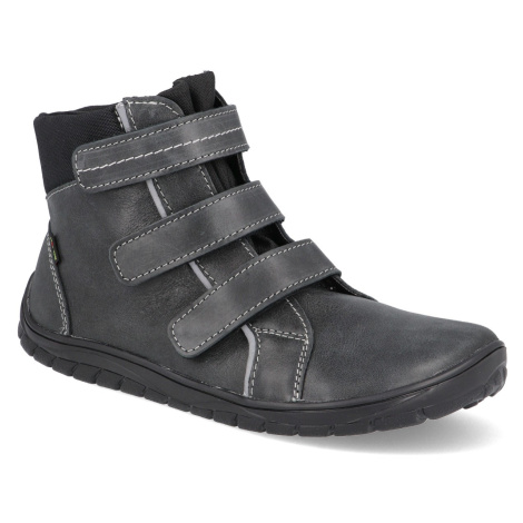 Barefoot detské členkové topánky Fare Bare - A5322111 čierne