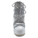 Dámske vysoké zimné topánky MOON BOOT MB ICON GLITTER-H001 SILVER