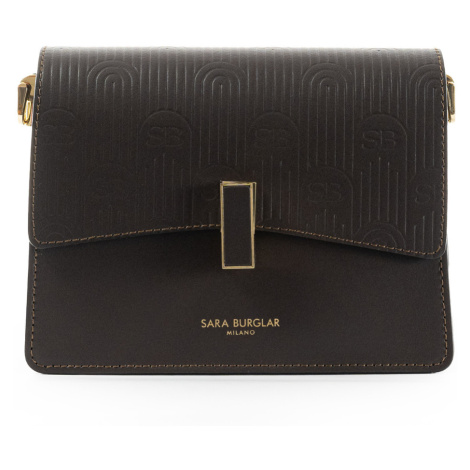 SARA BURGLAR Veronica Marrone crossbody kabelka