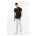 Tommy Hilfiger Nohavice - HUDSON LIGHT BROKEN TWILL GMD biele