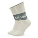 Levi's® Súprava 2 párov vysokých dámskych ponožiek 701218215 Sivá