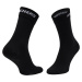 Čierne ponožky Skechers 3PPK Mesh Ventilation Socks SK41040-9999