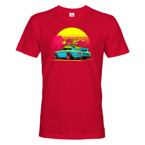 Pánské tričko s potlačou Singer Porsche  - tričko pre milovníkov aut
