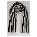 DEFACTO Women's Striped Tasseled Scarf