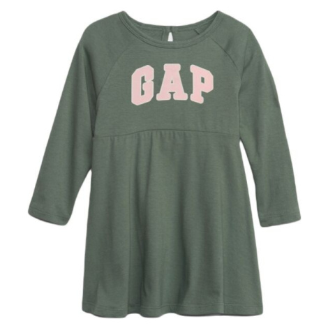 GAP BABY Dievčenské šaty, khaki, veľkosť