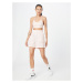 Nike Sportswear Nohavice  broskyňová / svetloružová / biela