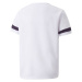 Puma TEAMRISE JERSEY JR Detské tričko, biela, veľkosť