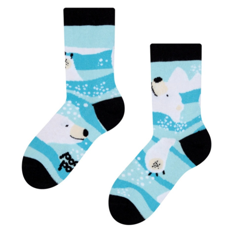 Veselé detské ponožky Dedoles Ľadový medveď (GMKS040)