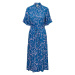 Y.A.S Košeľové šaty 'Lefira'  kráľovská modrá / svetlofialová
