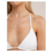 WE Fashion Bikinový top  biela