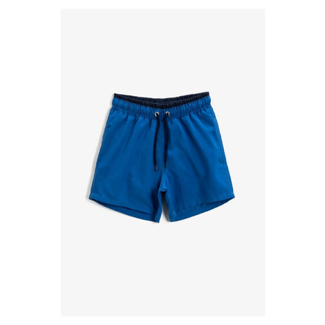 Koton Swimsuit - Navy blue - Plain