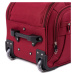 VÍNOVÁ SADA CESTOVNÝCH TAŠIEK NA KOLIESKACH C1109, A SET OF 3 TRAVEL BAGS WINGS, DARK RED