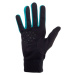 Klimatex PUNE Unisex bežecké rukavice, čierna, veľkosť