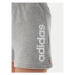 Adidas Športové kraťasy Essentials Linear French Terry Shorts IC4443 Sivá Slim Fit