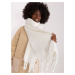 White long women's scarf