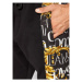 Versace Jeans Couture Teplákové nohavice Logo Baroque 73GAA3C0 Čierna Regular Fit