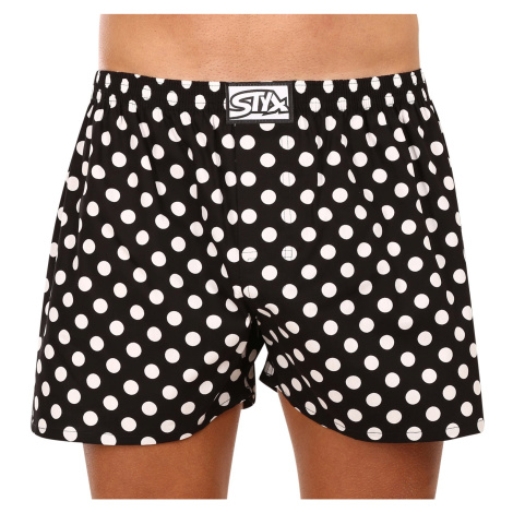 Men's shorts Styx art classic rubber polka dots