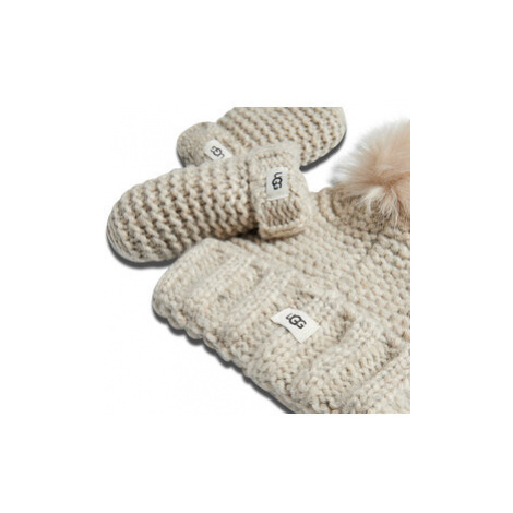 Ugg Súprava čiapka a rukavice K Infant Knit Set 20124 Sivá