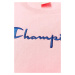 Champion Premium reversa weave dámska mikina  veľké logo - svetlo ružová Veľkosť: XS
