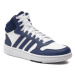 Adidas Sneakersy Hoops Mid IG3717 Biela