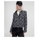 Bunda Karl Lagerfeld Boucle Jacket Diamond Boucle