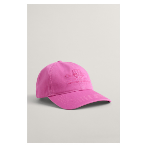 ŠILTOVKA GANT TONAL SHIELD CAP BOLD VIOLET