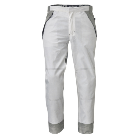 Cerva Montrose Pánske pracovné nohavice 03020379 biela/sivá