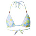 florence by mills exclusive for ABOUT YOU Bikinový top 'Crystal Waters'  svetlomodrá / svetlozel