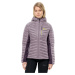 SVETLOFIALOVÁ DÁMSKA PREŠÍVANÁ BUNDA JACK WOLFSKIN ROUTEBURN PRO INS W JACKET 1207192-I0083