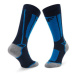 4F Lyžiarske ponožky JAW22 UFSOM029 Tmavomodrá